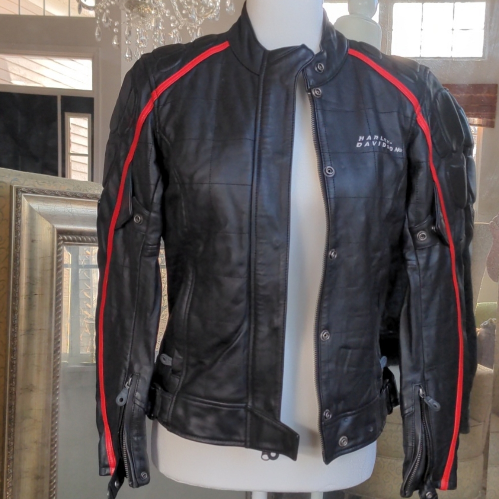 HARLEY DAVIDSON Genuine Leather Bikers Jacket